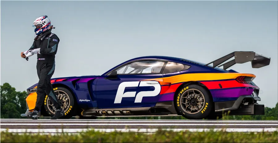 Ford Mustang GT3 Race Car