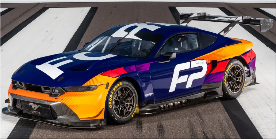 Ford Mustang GT3 Race Car