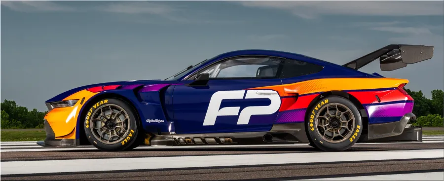 Ford Mustang GT3 Race Car