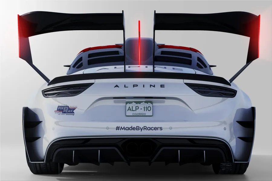 Alpine A110 Pikes Peak: A French Flair for the American Summits