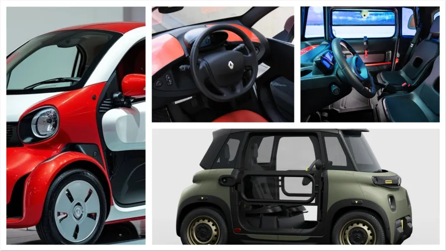 Citroën Ami vs Renault Twizy: Comfort, Weather Protection, and Costs