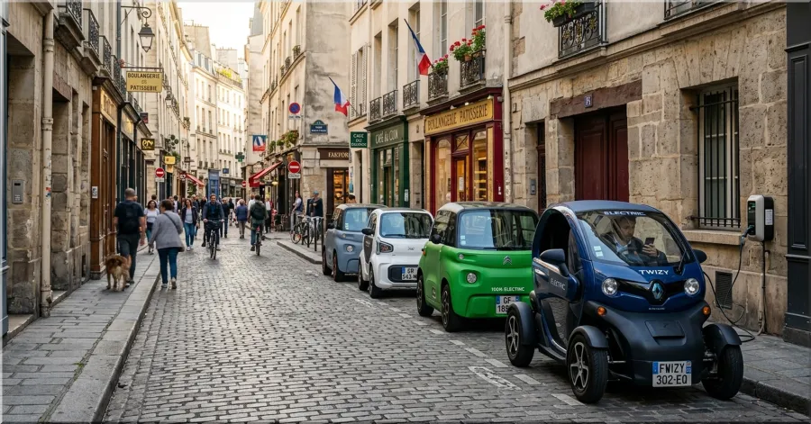 Compact Parking Champions: Quadricycles for Tight City Streets