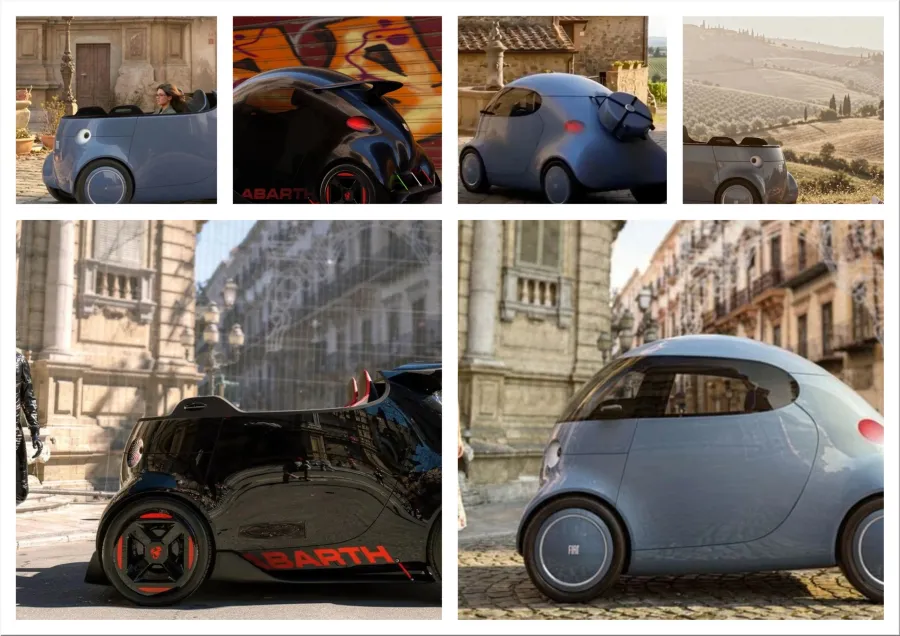 Fiat Topolino XS: The Modular Electric Microcar Concept