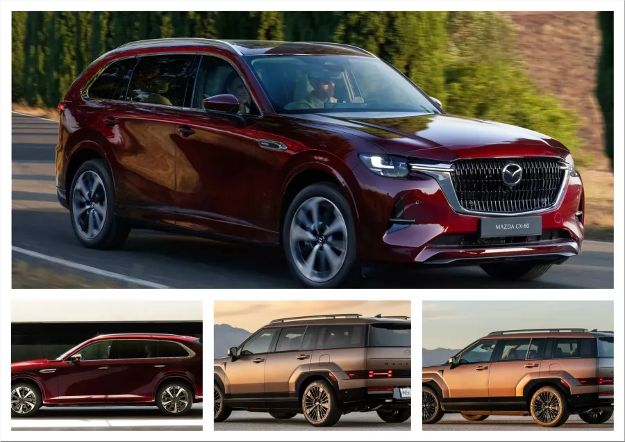 Mazda CX-80 vs Hyundai Santa Fe