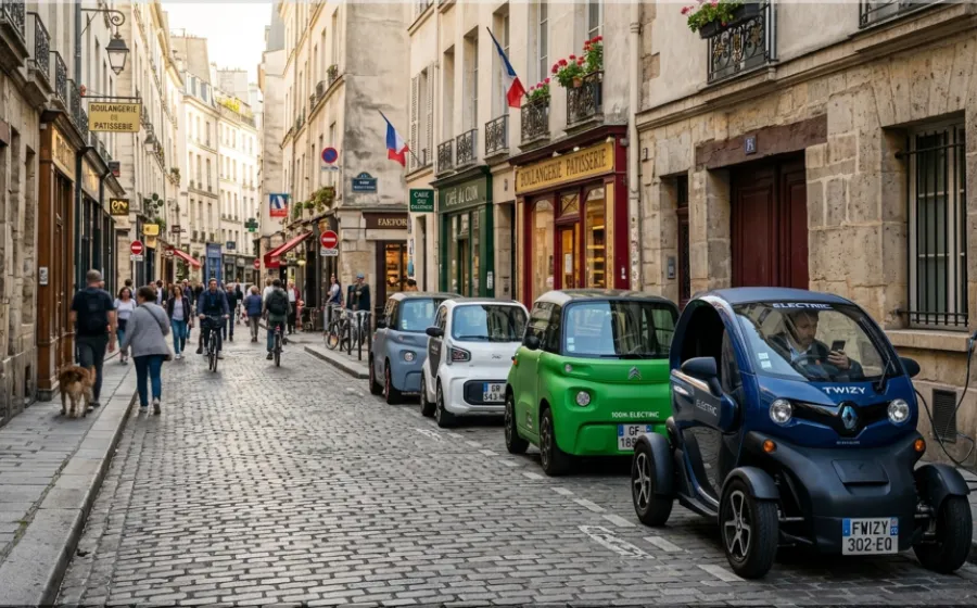 Compact Parking Champions: Quadricycles for Tight City Streets