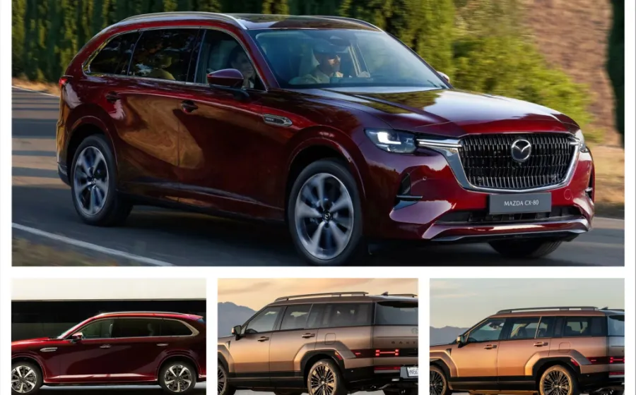 Mazda CX-80 vs Hyundai Santa Fe