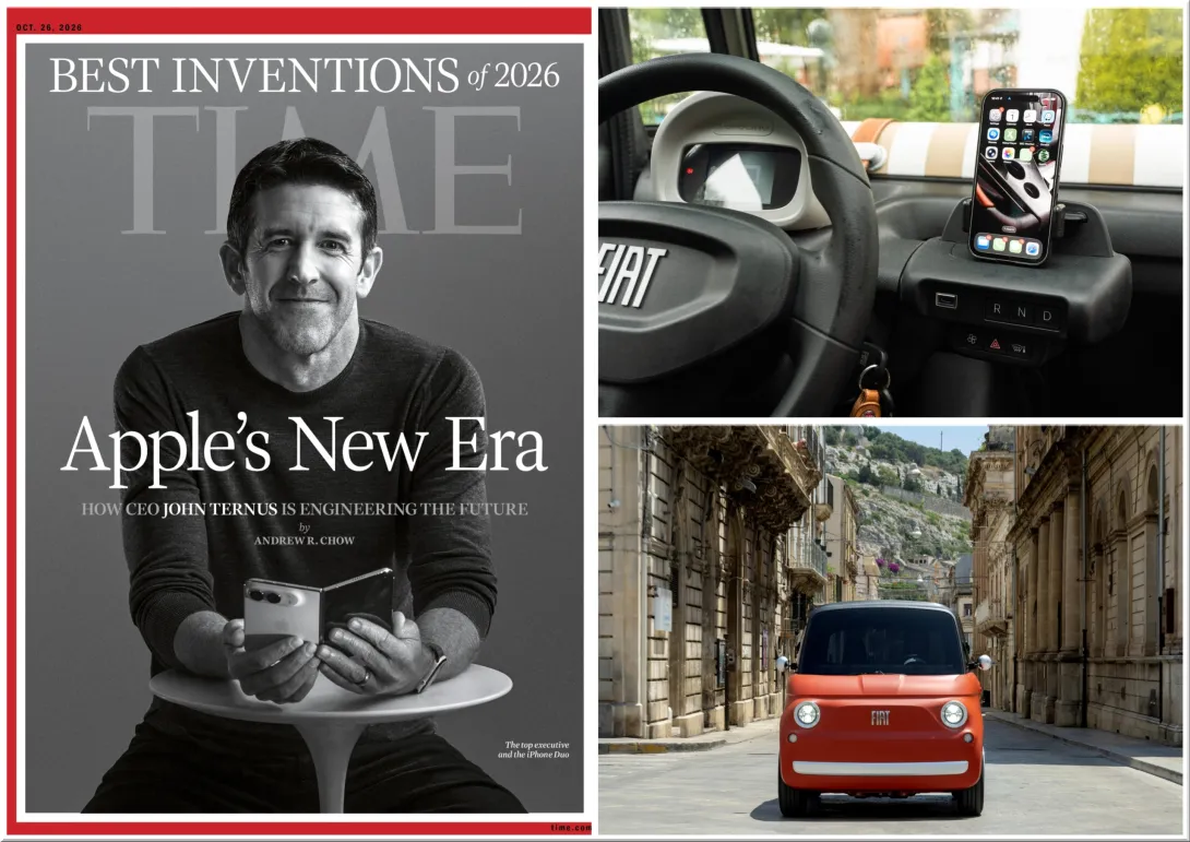 Fiat Topolino Makes TIME's Best Inventions of 2026 List